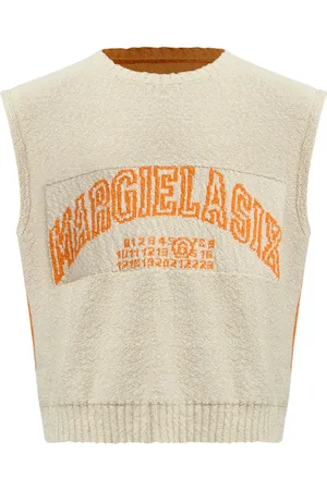 Maison Margiela Chaleco con motivo de números