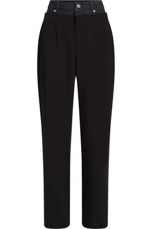 Karl Lagerfeld Pantalones de vestir con cintura doble