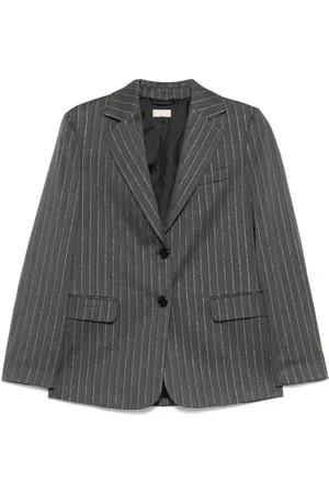 Liu Jo Blazer a rayas diplomáticas