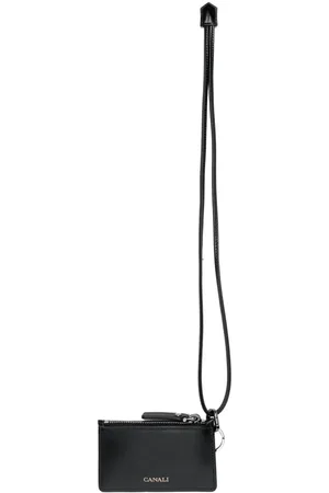 CANALI Tarjetero con tira para el cuello