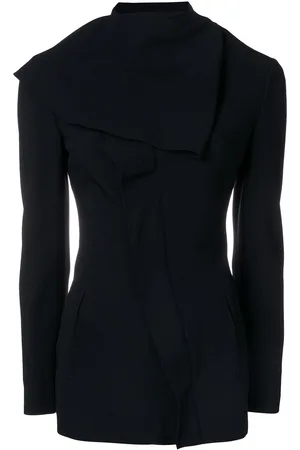 Jean Paul Gaultier Chaqueta con cremallera diagonal