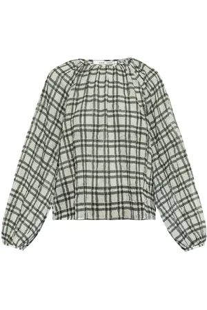 Samsøe Samsøe Blusa a cuadros