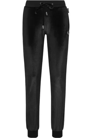 Philipp Plein Pantalones Strass Skull