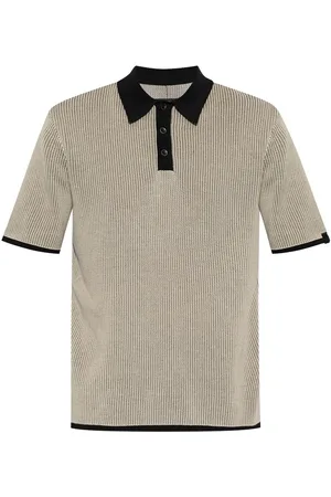RAG&BONE Polo de canalé fino