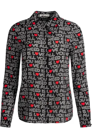ALICE+OLIVIA Camisa Willa de x The Beatles