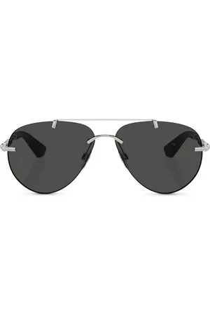 Burberry Gafas de sol con montura metalizada