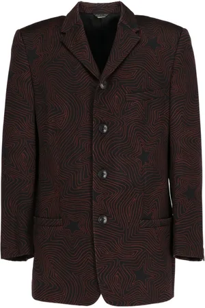 VERSACE Blazer con estrella estampada 1990