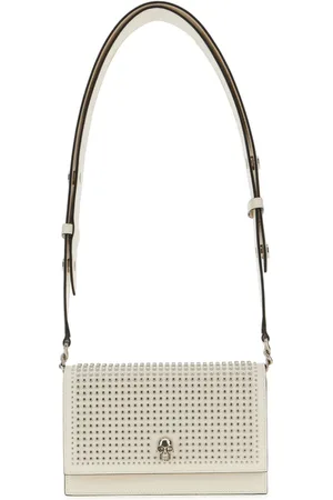 Alexander McQueen Bolso de hombro The Biker Skull pequeño
