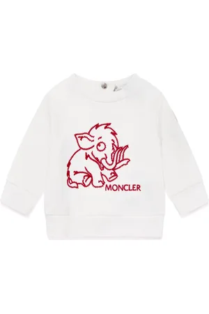 Moncler Sudadera con logo bordado