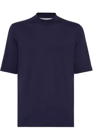 Brunello Cucinelli Camiseta con cuello alzado