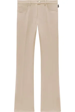 Courrèges Pantalones bootcut de sarga