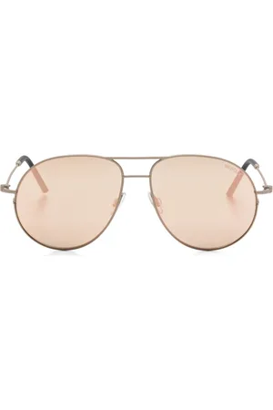 Moncler Gafas de sol Flyze con montura piloto