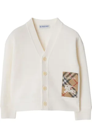 Burberry Cárdigan Check Label