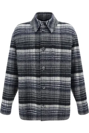Fendi Sobrecamisa Go To a cuadros
