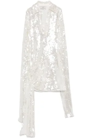 COPERNI Vestido corto con lentejuelas