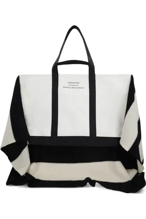 UNDERCOVER Bolso shopper a rayas