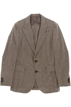 Bottega Veneta Blazer a cuadros 2000