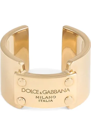 Dolce & Gabbana Anillo con etiqueta del logo