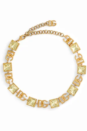 Dolce & Gabbana Collar con aplique del logo DG