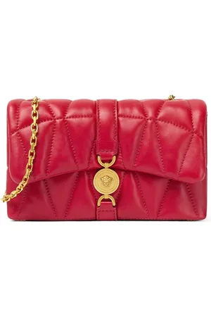 VERSACE Bolso Kleio mini con diseño acolchado