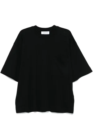 Etudes Camiseta con bolsillo de parche
