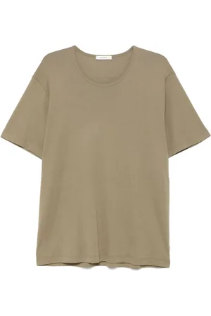 LEMAIRE Camiseta con cuello en U