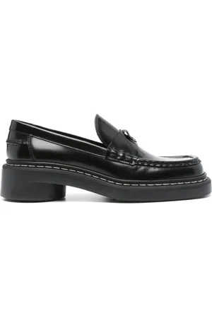 Marine Serre Mocasines con tacón de 50 mm