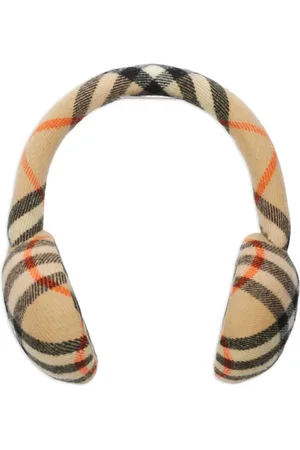 Burberry Orejeras a cuadros