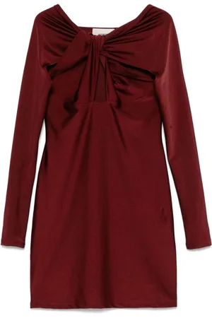 COPERNI Vestido corto con diseño retorcido