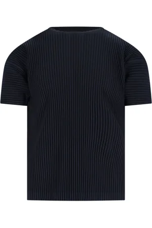 Issey Miyake Camiseta de canalé