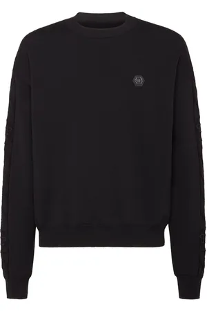 Philipp Plein Sudadera con parche del logo