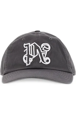 Palm Angels Gorra con monograma bordado