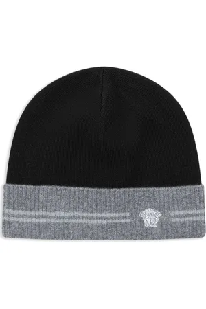 VERSACE Gorro con bordado Medusa
