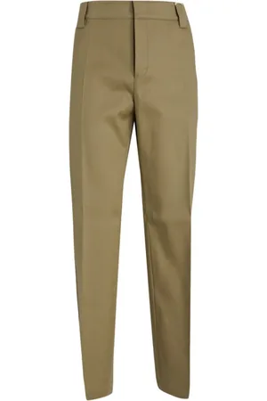 VALENTINO GARAVANI Pantalones de vestir con aplique del logo