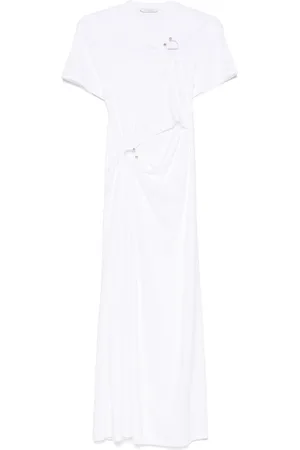 Paco rabanne Vestido midi estilo jersey
