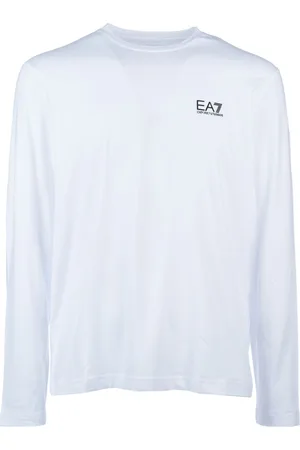 EA7 Manga larga con logo estampado