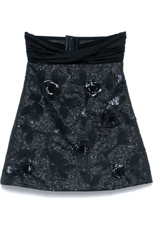 Des Phemmes Vestido corto con detalle retorcido