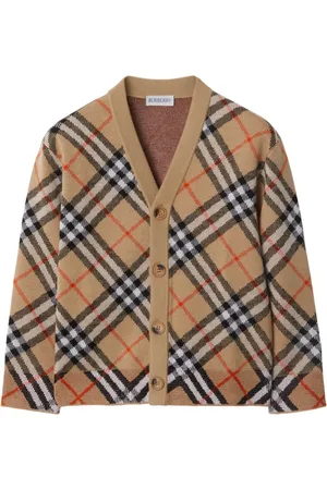 Burberry Cárdigan a cuadros