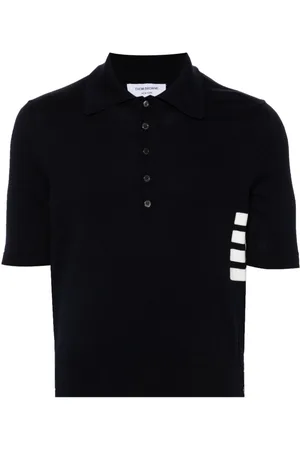 Thom Browne Polo con motivo 4-Bar