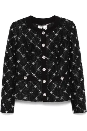 NISSA Chaqueta bordada en jacquard