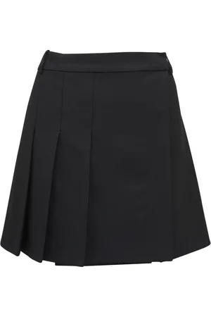 Alexander McQueen Minifalda plisada