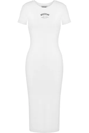 Moschino Vestido midi estampado