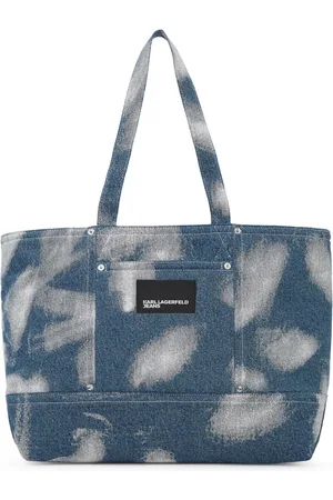 Karl Lagerfeld Bolso shopper con efecto descolorido