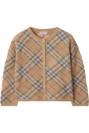 Burberry Cárdigan a cuadros