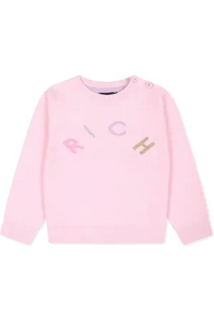 John Richmond Jersey con logo en jacquard