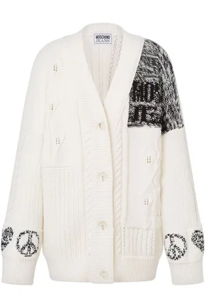 Moschino Cárdigan de punto de ochos