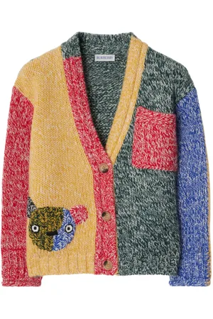 Burberry Cárdigan con diseño color block