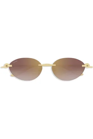 Cartier Gafas de sol con montura oval