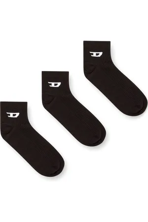 Diesel Set de tres pares de calcetines con logo