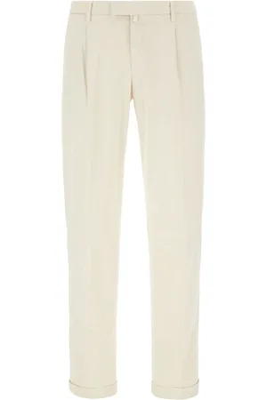 BRIGLIA Pantalones chinos con pliegues